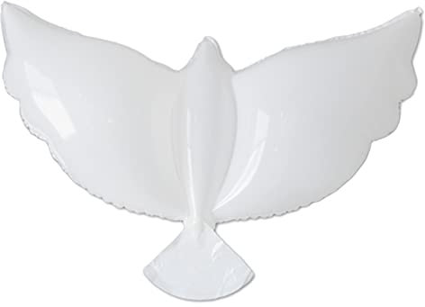 Ballonim® Taube weiß ca. 80cm Luftballons Folienballon Party Dekoration Geburtstag