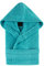 Top Towel Elegant-Accappatoio per Donna e Uomo 100% Cotone, 500 g/m² -Opzione con o Senza Cappuccio-Morbido e Assorbente per Doccia, Spa e Piscina, Acquamarina, S Unisex-Adulto
