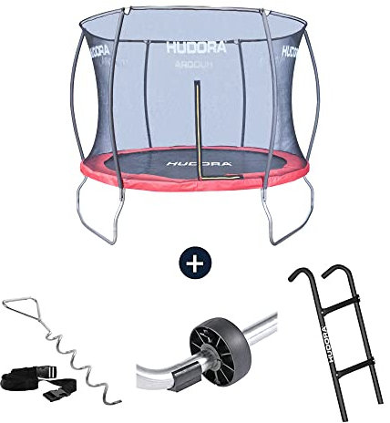 HUDORA Fantastic Trampolin 300V inkl. Zubehör (Komplett-Set)