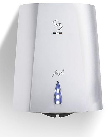 JVD Automatischer Druckluft Händetrockner mit Geruchsneutralisierung Sup'Air Fresh Metallic