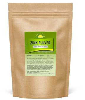 Zink, Zinkbisglycinat, Pulver, vegan, ohne Zusatzstoffe, 250 g
