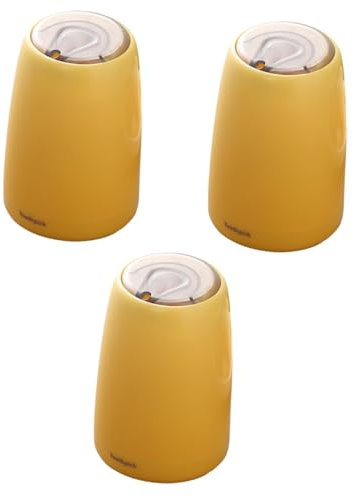 LIFKOME 3 Piezas Presione la Caja de Palillos Dispensador automático de Discos de algodón contenedor de Palillos casero palillo de dispensador de Palillos de Quitar envase