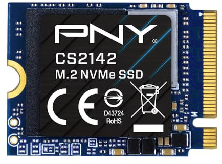 PNY CS2142 M.2 2230 2TB NVMe Gen4 x4 SSD – Perfect for Steam Deck, ASUS ROG Ally, Mini PCs – Seq. Read up to 5,000 MB/s - M230CS2142-2TB-TB