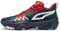 PUMA Herren Genetics Basketball Shoe Sneaker, Club Navy-Cold Green-for All Time Red, 39 EU