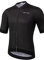 WOLFIRE WF - Herren Rennrad Trikot Kurzarm Schwarz L - Polyester 80%, Elastan 20% - Atmungsaktiv - Alle Jahreszeiten - Rundhals-Ausschnitt - 41.5 cm - Sport-Jersey - Fahrradtrikot - Trikot