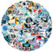 100 Stück Diving Aufkleber Pack Diving Sticker Set wasserdichte Vinyl Sticker für Laptop Kinder Autos Motorrad Fahrrad Skateboard Gepäck Koffer Computer Aufkleber Graffiti Decal