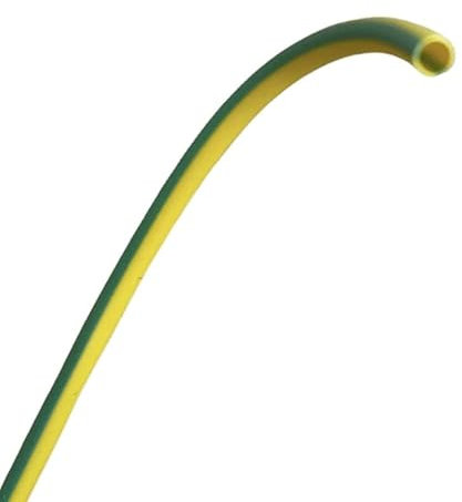 1 Metre Length Of Electrical Earth Wire Sleeve (Green/Yellow 4mm)