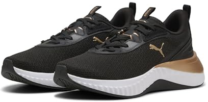 Puma Softride Gewächshaus WNS Sneaker, Damen, Puma Black-Puma Gold, 37.5 EU