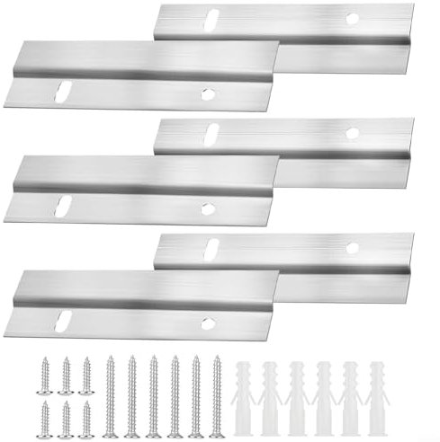 Set zum Aufhängen von Spiegeln, Fotos und Whiteboards, Wandpaneelen, Regalen, Kopfteilen, Kunstwerken, Schränken und mehr