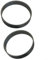 Ersatz Zahnriemen für Bosch GHO Serie Hobel 2er Set, sicheres und flexibles Material