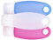 Beaupretty Silicone Travel Bottles with Hanging Hole 3-Pack Mini Shampoo and Lotion Containers Refillable Toiletries for Women Portable Travel Accessories in Red White and Blue