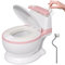Töpfchen für Kinder, Toilette - Papiertücher-Design, Weicher Toilettensitz, Rutschsicher, Ergonomisches Toilettentrainer - Abhaltetöpfchen Baby, Potty Töpfchentraining für Mädchen Kleinkinder (Rosa)