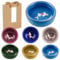 Ice Crackle Koi Fish Shot Glasses, 6-Piece Korean Porcelain Soju Set, Compact Tea Cups For Home, Bar, Restaurant