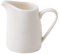 Saucière en céramique blanche – Petite carafe à sauce pour vinaigrettes et lait – Design élégant à ouverture pointue – Parfait pour les steaks et condiments – Indispensable pour la cuisine