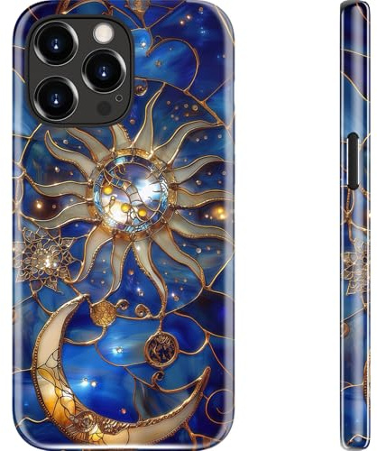 ESDOT for iPhone 15 Pro Case,Cute Preppy Floral Cover for Women | Compatible with Magsafe, Dual-Layer Hard Shell + Soft Silicone, Trendy Aesthetic Y2K Phone Cover for Girls