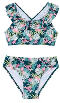 Vertbaudet Mädchen Bikini mit Volants
