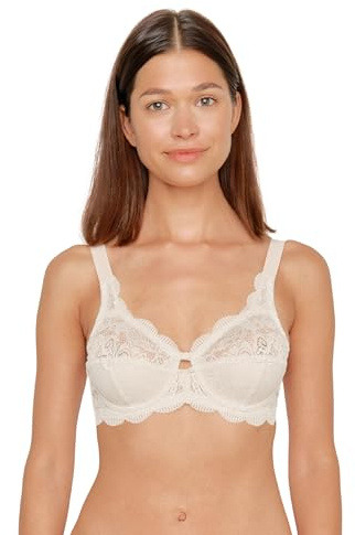 Susa BH Damen mit Bügel Latina I Damen-BHS mit GR oßen, genähten Cups und längenverstellbaren Trägern I Gute Passform