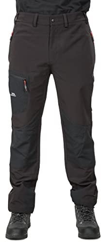 Trespass Herren PASSCODE Insektenabwehrende Stretch Wanderhose, Black, L