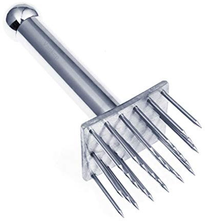 Vankcp Professional Meat Tenderizer Tool Poultry Tenderizers with 28 Stainless Steel Blades Meat Mallet for Beef,Pork,Chicken