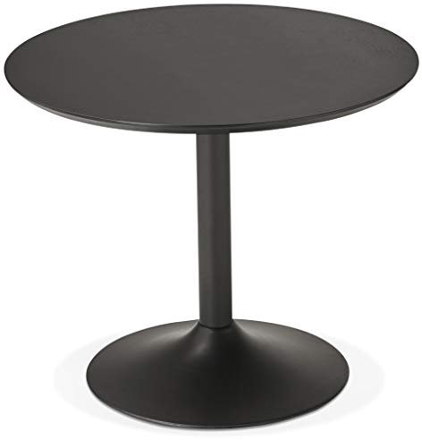 Unbekannt Générique Esstisch, 90 x 90 x 75 cm, Schwarz