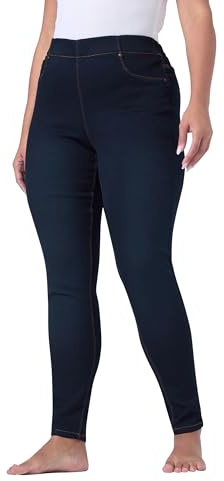 Yours for Good Curve Black Pull On Jenny Skinny Jeggings - Women's Plus Size