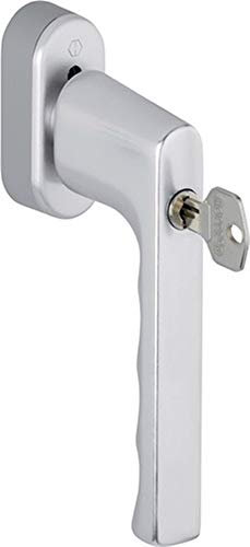 HOPPE Fenstergriff Hamburg 0700S/UD9020 Alu.F1 32-42mm SecuForte®/abschließbar