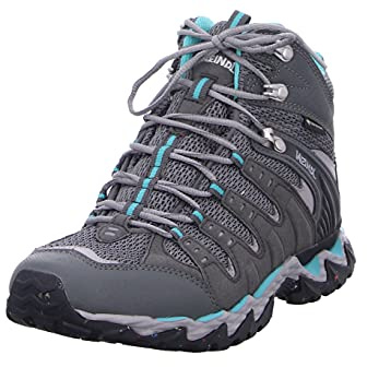 Meindl Women's Respond Mid II GTX Shoes, grey, UK 6