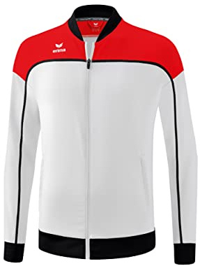 Erima Men's Change Functional Presentation Jacket, White/red/Black, 3XL
