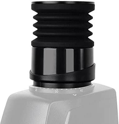 Coffee Grinder Single Dose Hopper Compatible with Baratza Encore Coffee Grinder Silicone Bellow with Mental Lid for Blow Out Residual Coffee Grounds Black