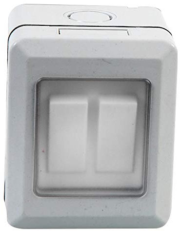 Doppelter 2-Wege-Schalter, IP55, Outdoor/Wetterfest, 1 Stück