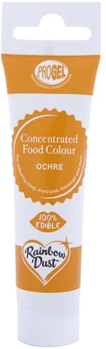 Rainbow Dust ProGel Professional Food Colouring, Ochre 25g