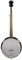 Banjo, 5 Saiten Banjo, Western Folk Musikinstrument, Taube Banjo, Anfänger Erwachsene Banjo mit schönem Ahornholz Hals und hochdichtem Palisander Griffbrett, Ausgewählte Premium Sapele Rückseite