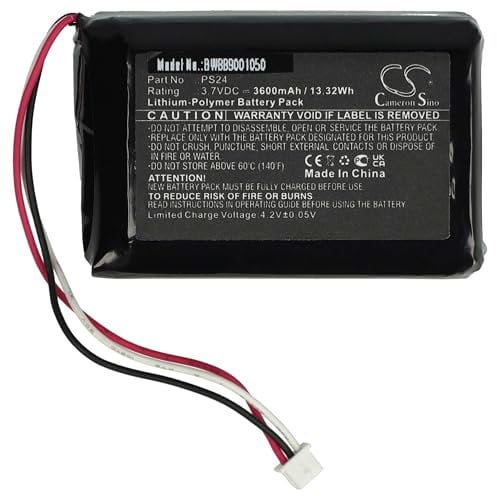 vhbw Akku Ersatz für Flir PS24 für Kamera (3600 mAh, 3,7 V, Li-Polymer)