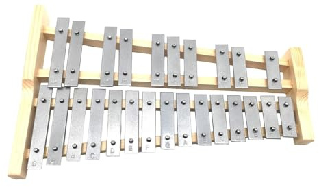 Glockenspiel Xylophon Für Erwachsene, Professionelles Glockenspiel Mit 25 Tasten, Schlaginstrument, Musikalisch, Pädagogisch Gestimmtes Glockenspiel