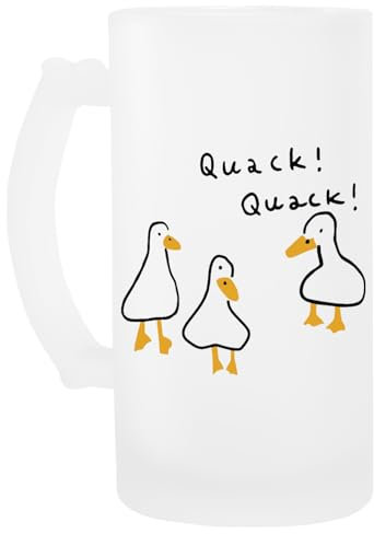 Luxogo Duck Quack Quack Bicchiere Birra Tazza Beer Mug
