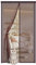 Zanzariere Magnetica per Porte Finestre 90x230cm,Zanzariera con Calamita per Porta Balcone,Traspirante Chiusura Automatica,Tenda con Magneti Anti Insetti Zanzare,Installazione Facile,Marrone