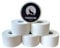 MoonKing Sports - Sporttape (3,8cm x 10m) - Weiß - 6 Rollen - Medizinisches Sport Tape mit starker Haftung, Tapeverband selbstklebend, unelastisches Tape, Reißbar, Hautfreundlich - Stabilisierung
