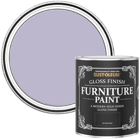 Rust-Oleum Purple Furniture Paint in Gloss Finish - Wisteria 750ml