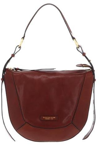 The Bridge Fedora Crossbody Bag Marrone 14 / Oro