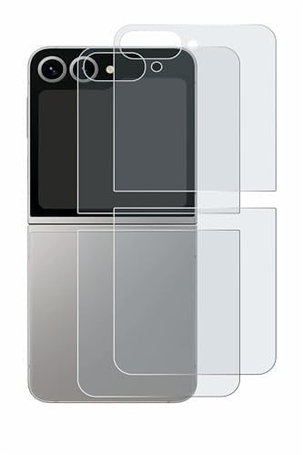 BROTECT Schutzfolie für Samsung Galaxy Z Flip 6 | (Rückseite) 2 Stück Entspiegelnder Displayschutz Made in Germany Matte Displayschutz-Folie Anti-Reflex Einfache Montage