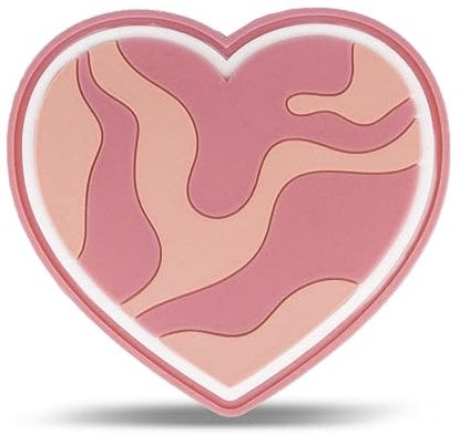 Belmil Patches mit Klettverschluss - kompatibel mit Schulranzen Comfy/Smarty (Pastel Heart)