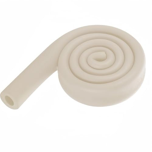 Tuyaux Mousse D'isolation De Tuyau Tuyau Isolation Exterieur Flexible Tube Isolant Pour Tube Climatisation Manchon,Isolant En Mousse Pour Sanitaire Maintien Poignée Soutien(Blanc,18mm*5mm*1.98m)