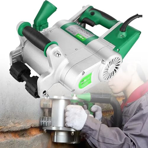Cplsntaeam Rainureuse Murale électrique, 35MM/25MM 1100W, Machine de découpe de Murs en béton avec boîte à Outils, réglage de la Profondeur de rainurage 20-30mm, Conception Suspendue