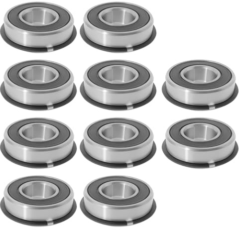OTOTEC 10 Stück Kugellager Sprengring Ersatzteil 499502H 99502H-NR Innendurchmesser 5/8 Zoll X Außendurchmesser 1-3/8 Zoll X 11 Mm Kompatibel mit McLane Kompatibel mit Star Clipper-Kantenschneidern