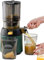 FKINGLRK 300W Juicer Machines, Professional Slow Juicer, Cold Press Masticating Juicer, with 13cm Feeding Chute for Fruits Vegetables Green - Fruit Juicer
