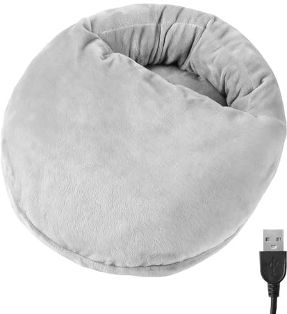 Spa Warm Cosy Fußwärmer - Beheizte Fußwärmer | Beheizte Fußwärmer für | kalte Füße | 3 Heizmodi Timer Auto Shut Off Heizung | Beheiztes Fußpolster | für Frauen Männer Bürostuhl Camping Beine Rest A