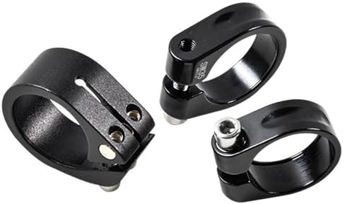 Collarino Reggisella 1 Pcs Morsetto Reggisella Bicicletta 31.8/34.9/37mm Tubo Lega di Alluminio MTB Mountain Road Bike Sella Clip(37mm)