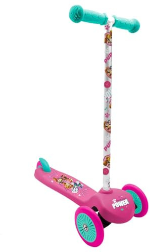 Paw Patrol Skye Stitch Spiderman 3-Rad Kinderroller, Unisex Scooter für Jungen und Mädchen ab 3 Jahre, max. 20 KG 3-Wheel Roller