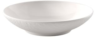 Villeroy & Boch – Manufacture Ice Dessertschale, ca. 13 × 13 × 4 cm, Weiß mit matt-glänzender Eisoptik, spülmaschinenfest & mikrowellensicher, Schale für Dessert & Snacks, Premium Porzellan