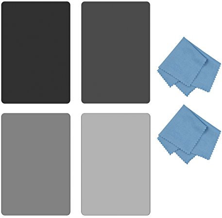 SIOTI Gradient ND Square Filter Kit 100mm x 150mm mit Gradient ND2, ND4, ND8 & ND16 für Cokin Z Lee Hitech Sioti Halter (G.ND)